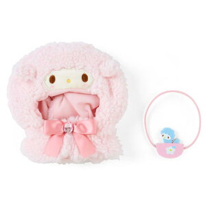 真愛日本 彼安諾 綿羊 絨毛 造型披風 小背包 玩偶披風 換裝 變裝 扮家家酒 玩具 禮物 ID43