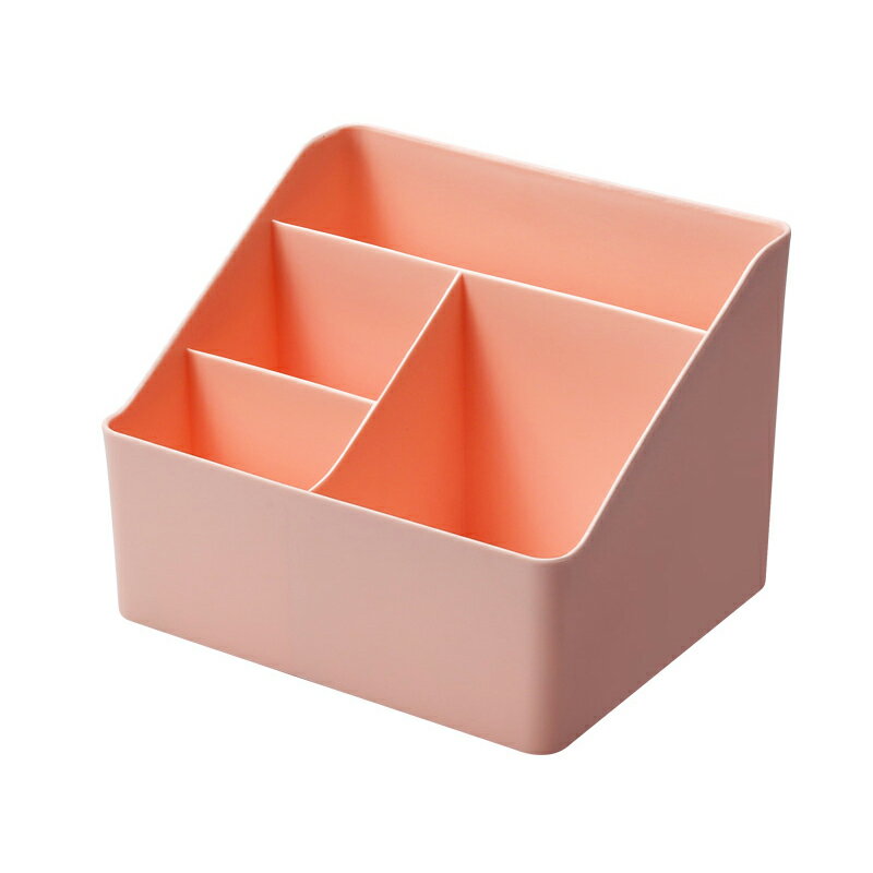 簡約塑料桌面多格化妝品收納盒 家用學生宿舍儲物盒整理盒