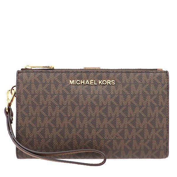 *vivi shop*美國正品MICHAEL KORS MK 多功能手拿包( 十字紋防刮真牛皮款) 長夾 手機包 皮夾 手拿掛包-(保證美國OUTLET全新直購100%正品)*vivi shop* 6