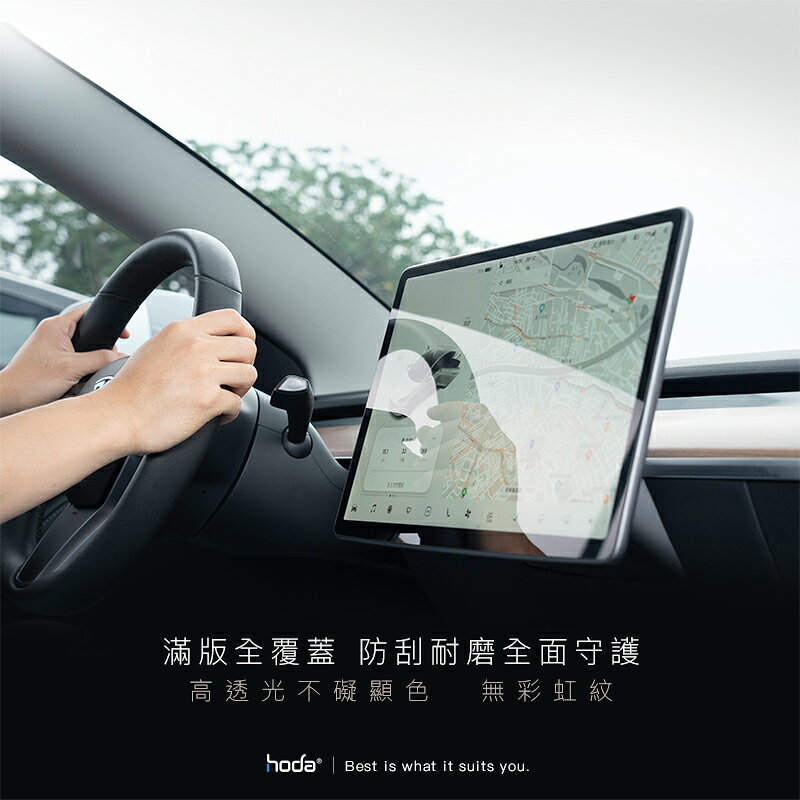 hoda 特斯拉 Tesla AR 抗反射 9h 玻璃貼 保護貼 螢幕貼 8