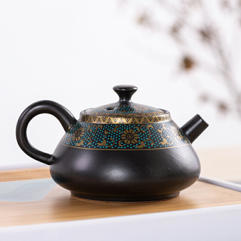 家用簡約懶人石磨泡茶壺半全自動茶具陶瓷功夫茶杯套裝現代沖茶器