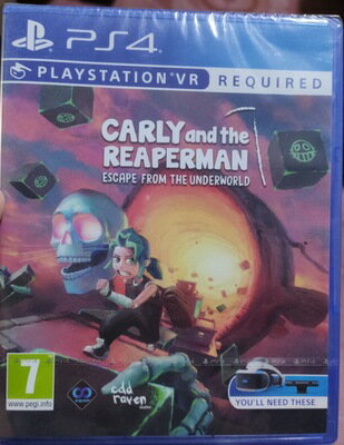 美琪PS4 VR遊戲 卡莉和收魂者 Carly and the Reaperman 中英文