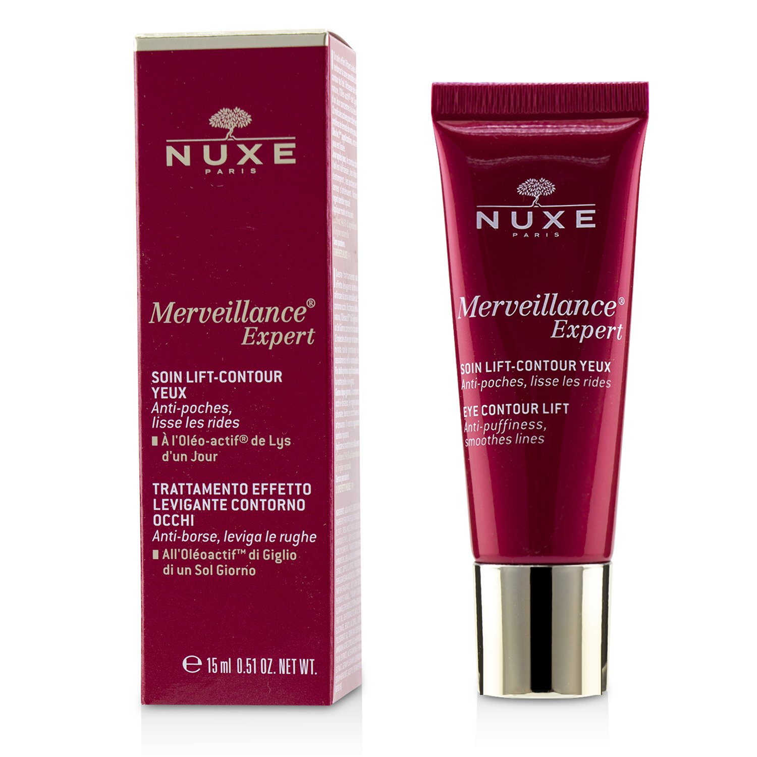 黎可詩 Nuxe - 魅力凝肌專業抗皺眼周緊緻乳(抗皺眼霜)Merveillance Expert Eye Contour Lift