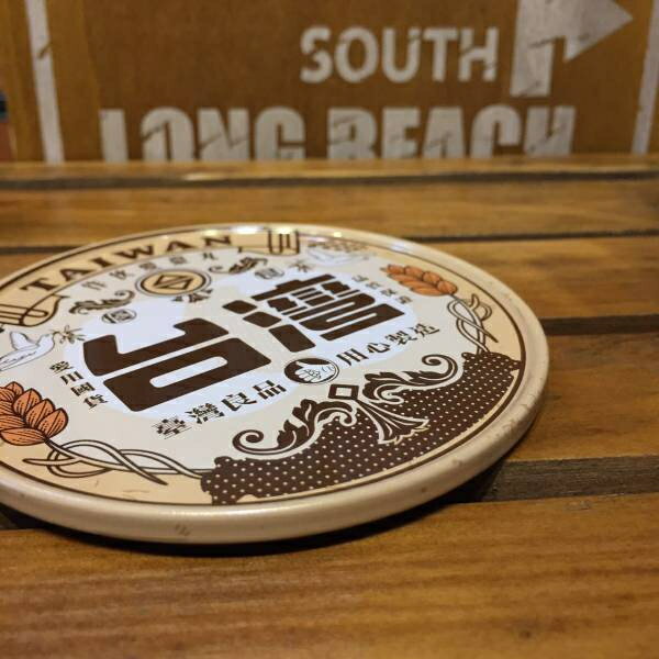 圓形磁鐵杯墊 冰箱貼 台灣紀念品 台灣特色 台灣景點 台灣意象 復古台灣 木子創意 TR台灣鐵道 1