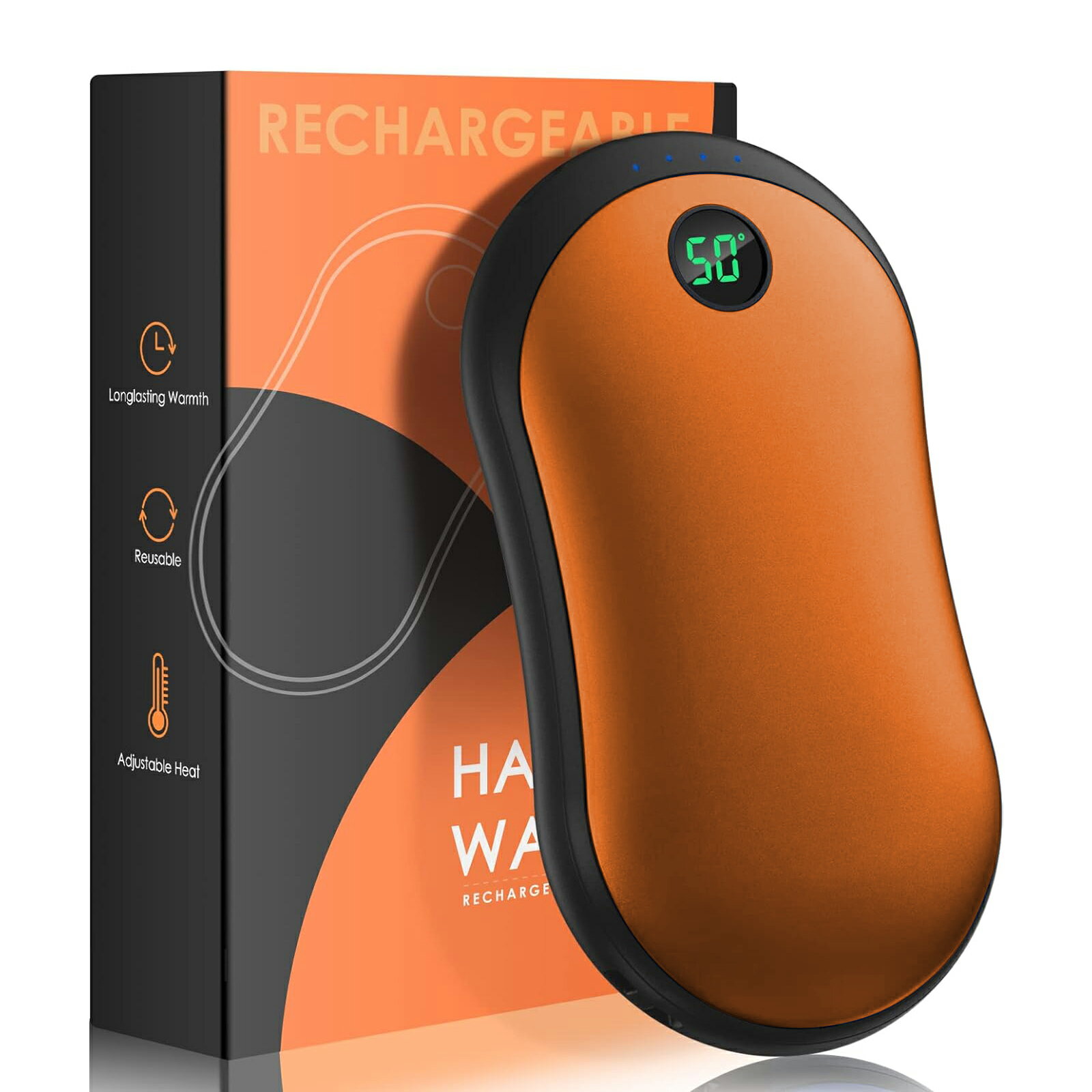 暖手寶 雙面發熱 露營防寒保暖用品 三檔控溫 0