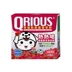 QRIOUS奇瑞斯紫錐菊萃飲-草莓(15包/盒)【杏一】