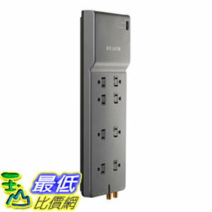 <br/><br/>  [106美國直購] Belkin 8-Outlet BE108230-12 Home/Office Series Surge Protector with 12-Foot Cord<br/><br/>