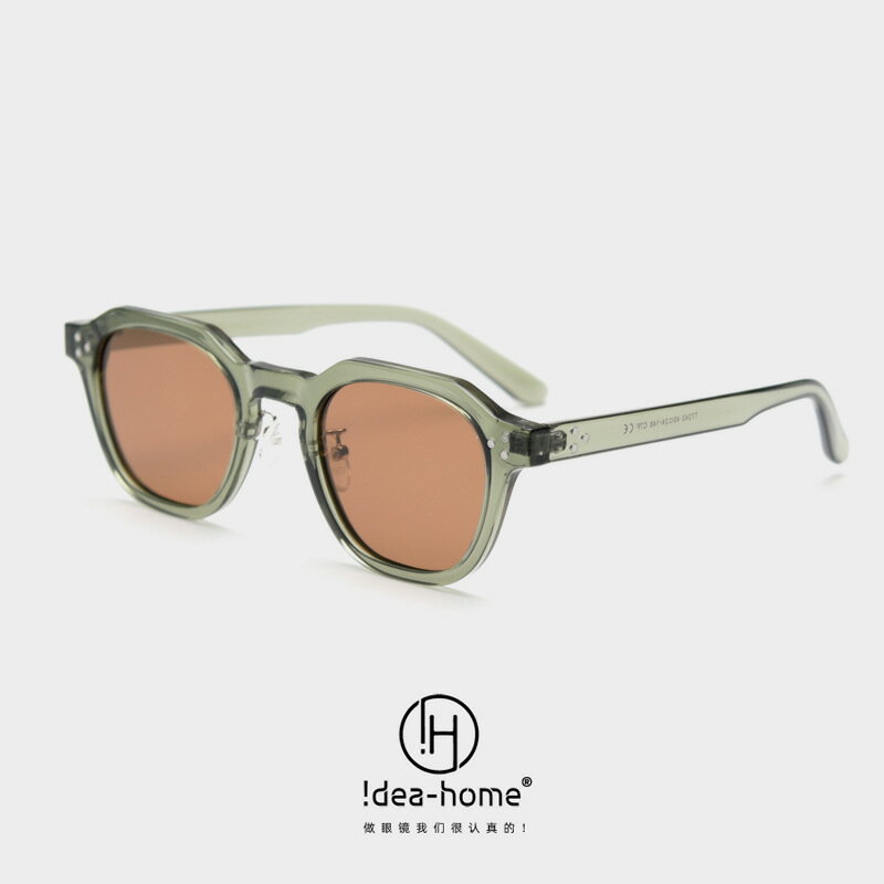 Polarized Retro Sun Glasses Men Women for round Sunglasses