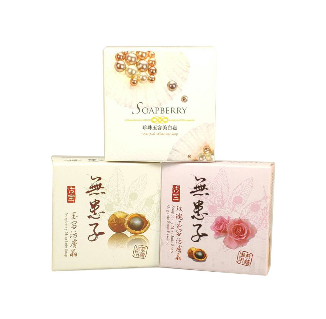 RH shop 古寶無患子 珍珠/玫瑰/嫩白 玉容活膚晶 100g