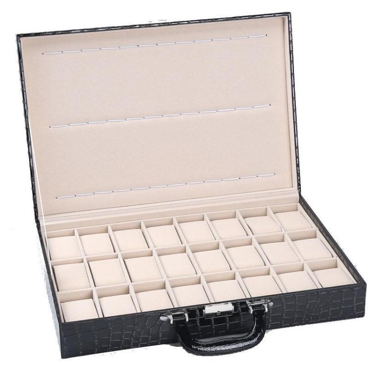 免運 收納盒 36位紋手表收納盒 整理盒手表盒 首飾手鏈收納手表盒展示包裝