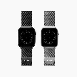 LAUT︱Apple Watch 米蘭妮絲不鏽鋼編織錶帶