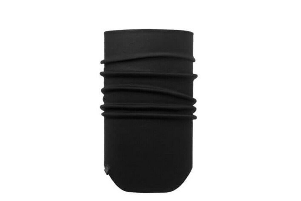 【【蘋果戶外】】BUFF BF118189 西班牙 NEW 魔術頭巾 Windproof【二段式】短版 保暖頭巾 極簡黑 PLUS 圍脖