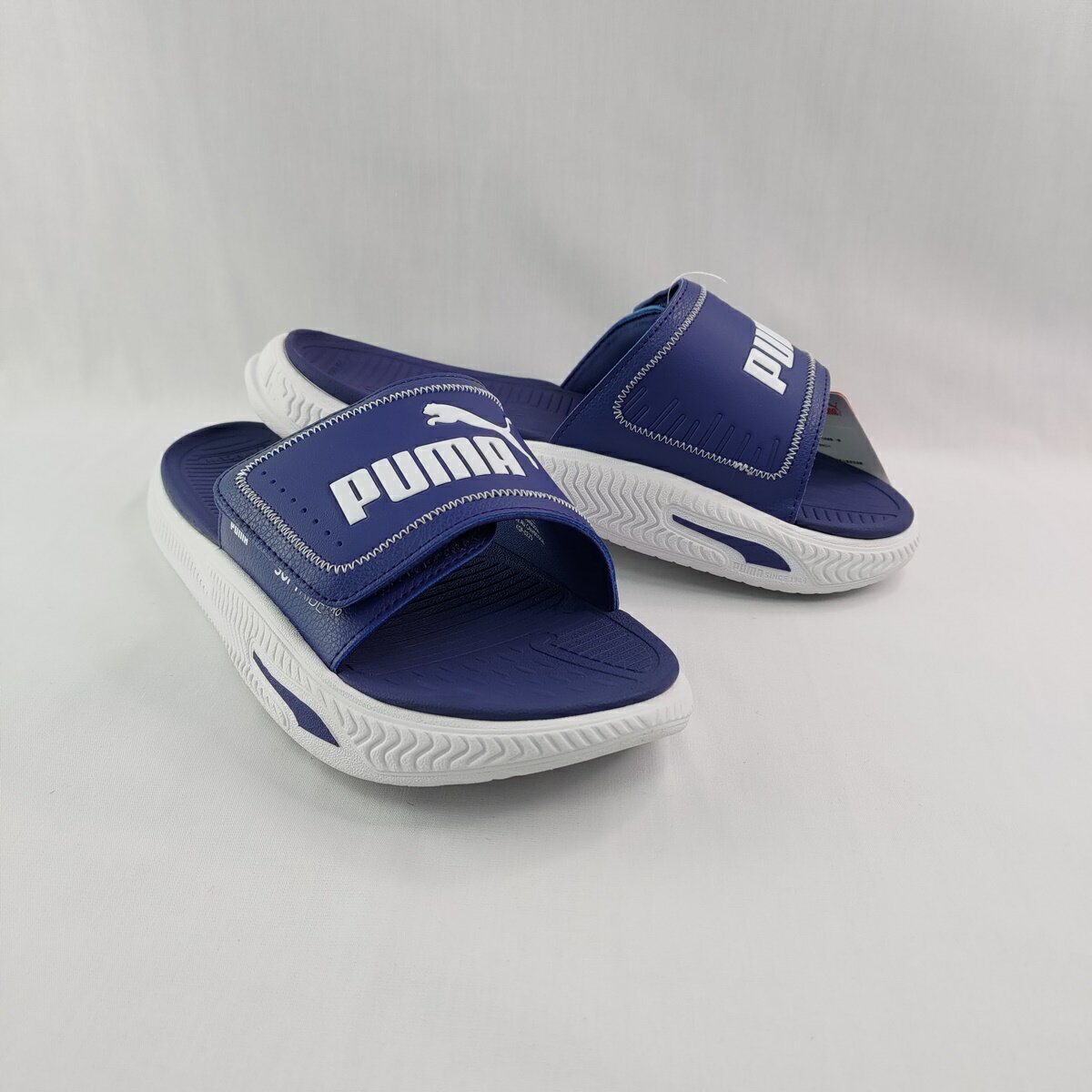 PUMA 39543111 SoftridePro Slide 24 V 男款 拖鞋 藍紫 【iSport愛運動】