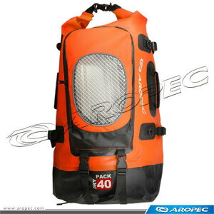 【【蘋果戶外】】AROPEC DBG-WG100-40L 桔 40公升 亞洛沛 防水後背包 防水袋 乾式袋 防水背包