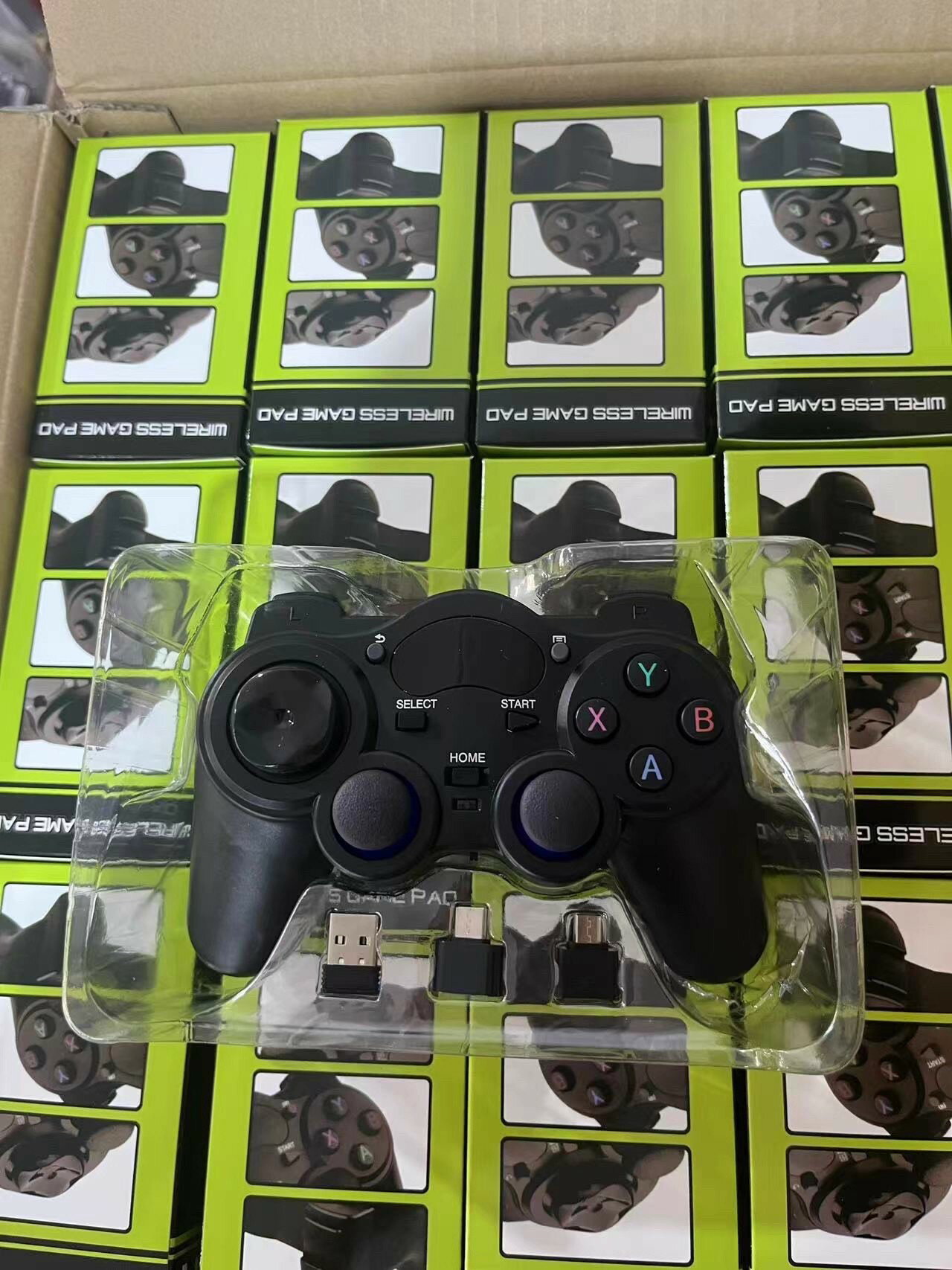 2.4G萬能無線藍牙遊戲手柄 支援電視 電腦 BOX 安卓平臺遊戲機Switch PS Box-360 3