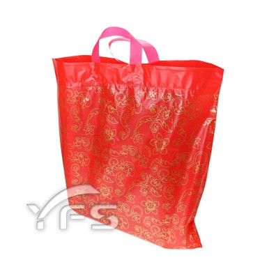 青森蘋果禮盒橫式加厚塑膠提袋 (提袋/手提塑膠袋/包裝袋/禮物袋)【裕發興包裝】LT110