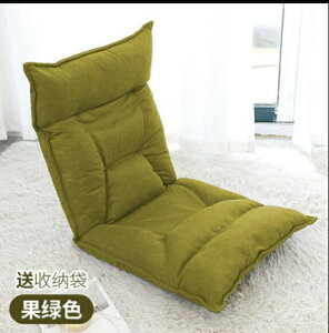 懶人沙發 榻榻米可折疊單人床上靠背椅飄窗休閒小沙發可拆洗耐臟布