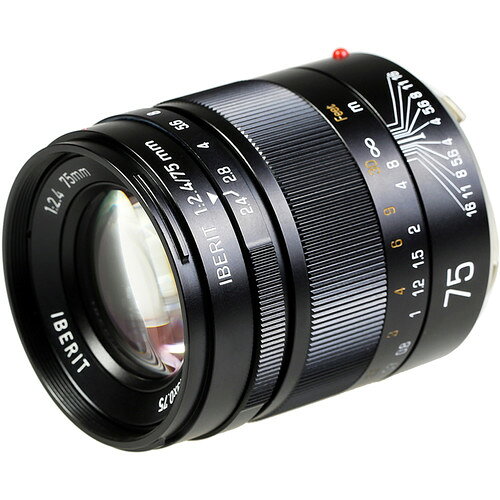 Kipon專賣店: Iberit 75mmf2.4 for LEICA L卡口 義文公司貨