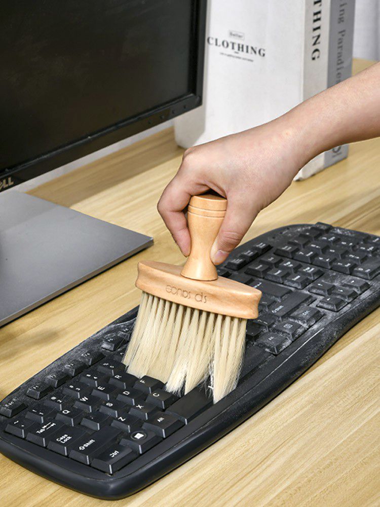 軟毛機械鍵盤刷筆記本電腦縫隙清潔刷灰塵清理神器槽溝死角清潔刷