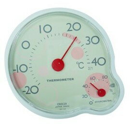 CRECER 室內溫濕度計(日本製)CR-140壁掛桌上兩用