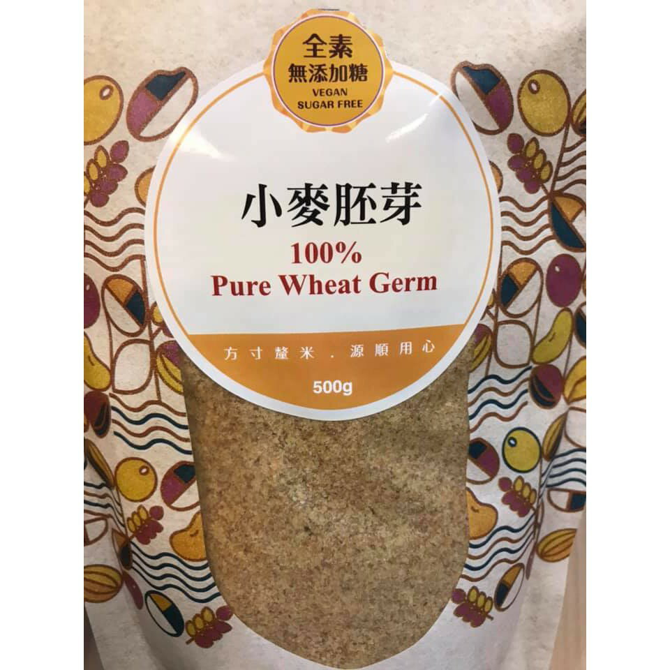 源順 小麥胚芽450公克/包 (全素無糖)