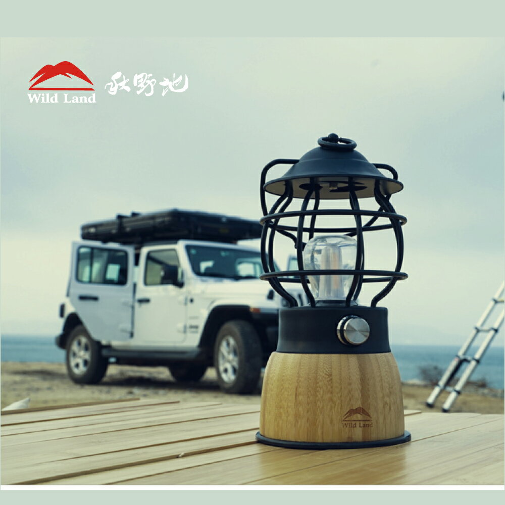 【MRK】秋野地 和風 戶外休閒露營燈 露營燈 燭燈 瓦斯燈 復古燈 LED充電式 鋰電 QYD21924