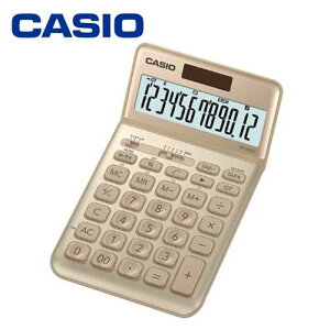 本月精選 滿額再折【史代新文具】卡西歐CASIO JW-200SC-GD 尊爵金12位時尚香檳系列計算機