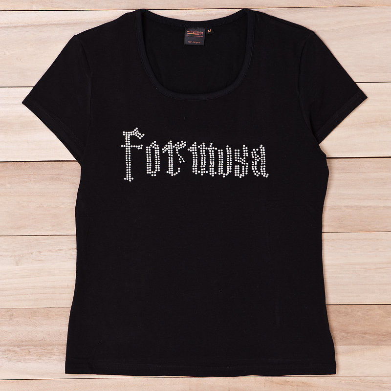 MILU 台灣故事 女版 T-Shirt / 福爾摩沙 燙鑽 / 台灣製