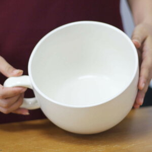 欧式超大容量马克杯巨大咖啡杯陶瓷水杯2000ml超大早餐泡面杯 全館免運