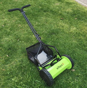 新款12寸別墅花園多功能草坪修剪機小面積家用小型手推割草機