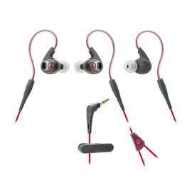<br/><br/>  鐵三角 audio-technica ATH-SPORT3 紅色 運動型耳塞式耳機 (鐵三角公司貨)<br/><br/>