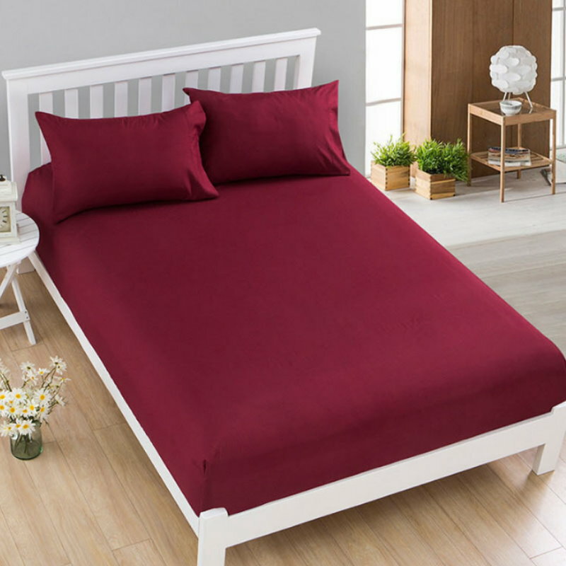 素色床包 床單 雙人床 單人床 枕頭套 信封枕 磨毛純色床罩 床墊套 防塵罩 床套【GT320 260 GL302】123便利屋 4