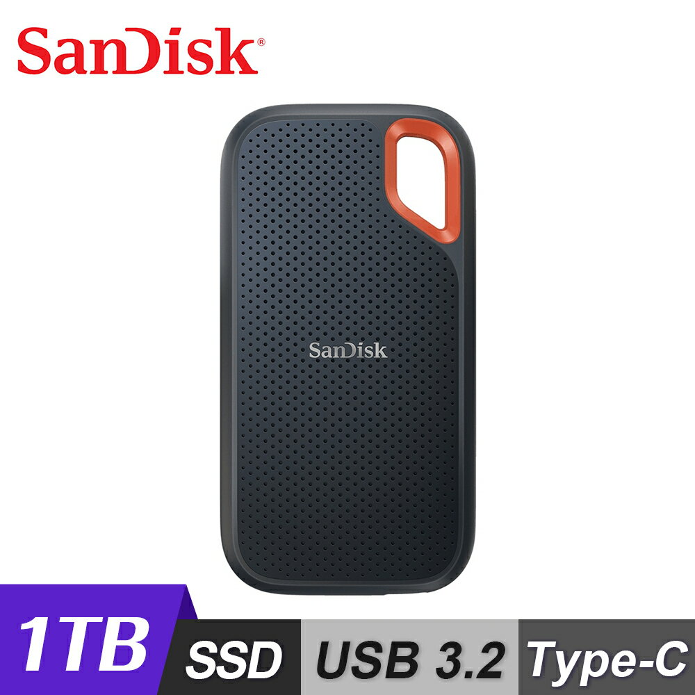 【SanDisk】E61 Extreme Portable SSD 1TB 行動固態硬碟【三井3C】