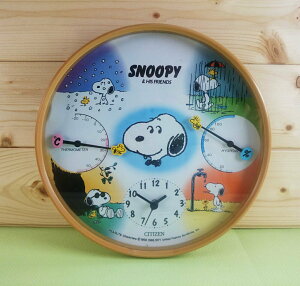 【震撼精品百貨】史奴比Peanuts Snoopy 時鐘 可測溫度 濕度 震撼日式精品百貨