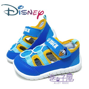 DISNEY迪士尼 童款唐老鴨包趾運動涼鞋 [120129] 藍 MIT台灣製造【巷子屋】