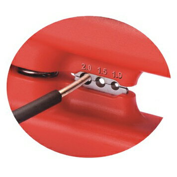 電工技工多功能萬用剪刀 專業日本不鏽鋼材質重力剪刀(手柄可剥線功能) NS-星之焰 2