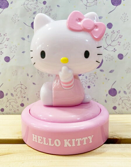 【震撼精品百貨】Hello Kitty 凱蒂貓 三麗鷗 KITTY造型觸碰小夜燈-粉*10201 震撼日式精品百貨