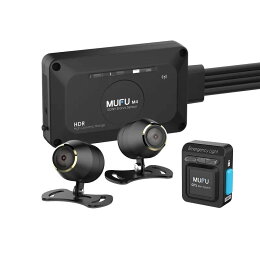 MUFU M4黑盒子雙鏡頭機車行車記錄器