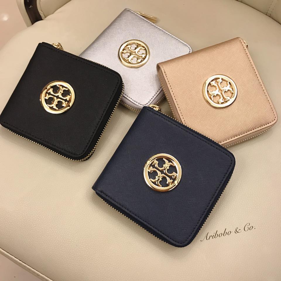 1/26 10：00開賣 限量20組-【Tory Burch】短夾 錢包 皮夾- 4色 艾莉波波