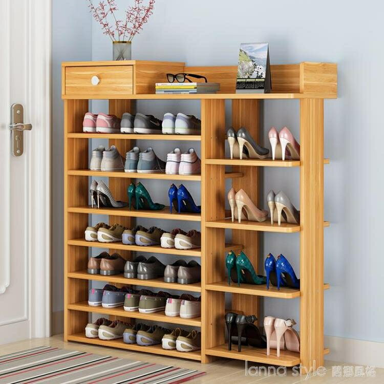 簡易鞋架收納鞋櫃家用室內好看多層大容量經濟型窄門口放置物架子 【麥田印象】