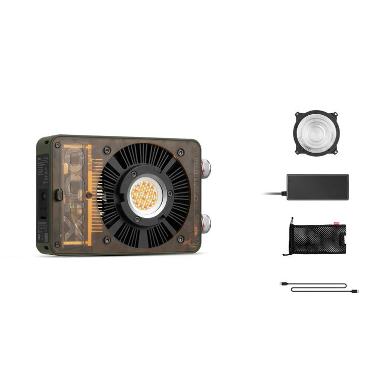 EC數位 ZHIYUN 智雲 MOLUS X100 RGB 全彩 COB 攝影燈 標準版 / 專業版 LED 補光燈