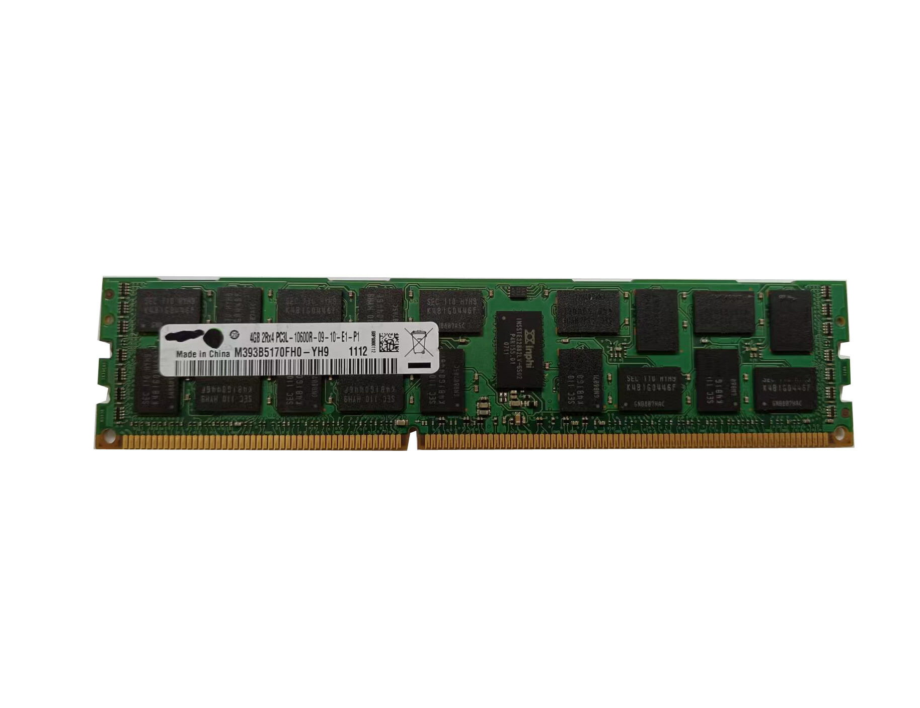 DDR3 4G 1333 伺服器記憶體【Snowbelle優選】