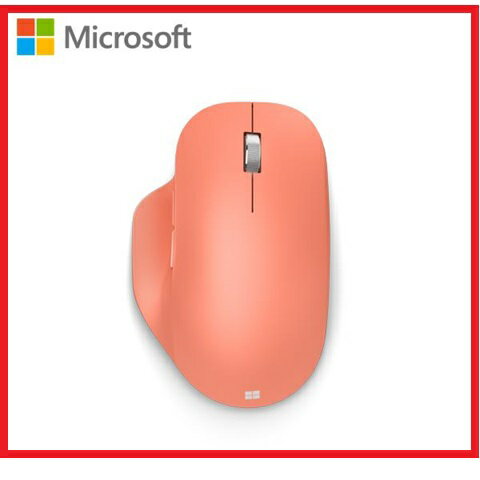 【2025.3】Microsoft 微軟 222-00046 蜜桃粉 藍牙人體工學滑鼠