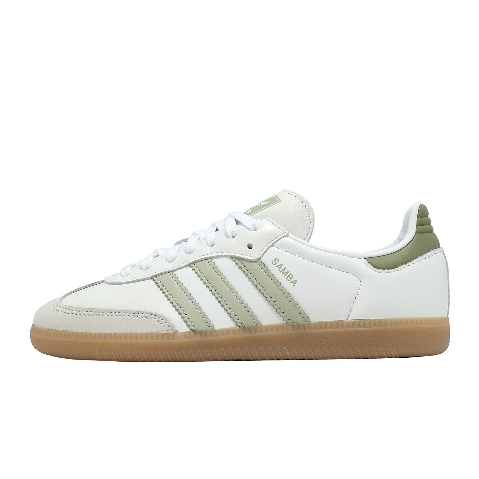 adidas 愛迪達 休閒鞋 Samba OG W 女鞋 白 復古 膠底 德訓鞋 KJ7517