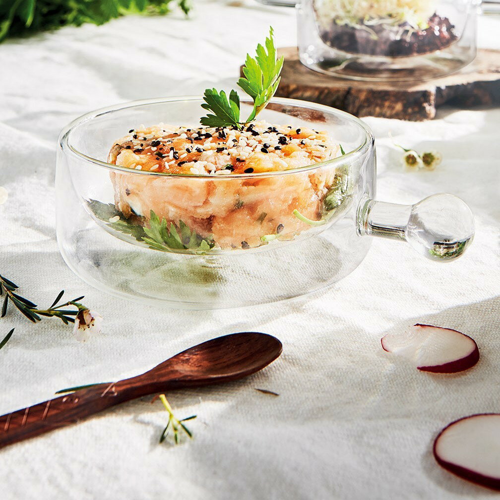 極速出貨⚡Luigi Bormioli 耐熱玻璃碗 雙層玻璃碗 透明玻璃碗 優格碗 沙拉碗 水果碗 玻璃碗 小菜缽