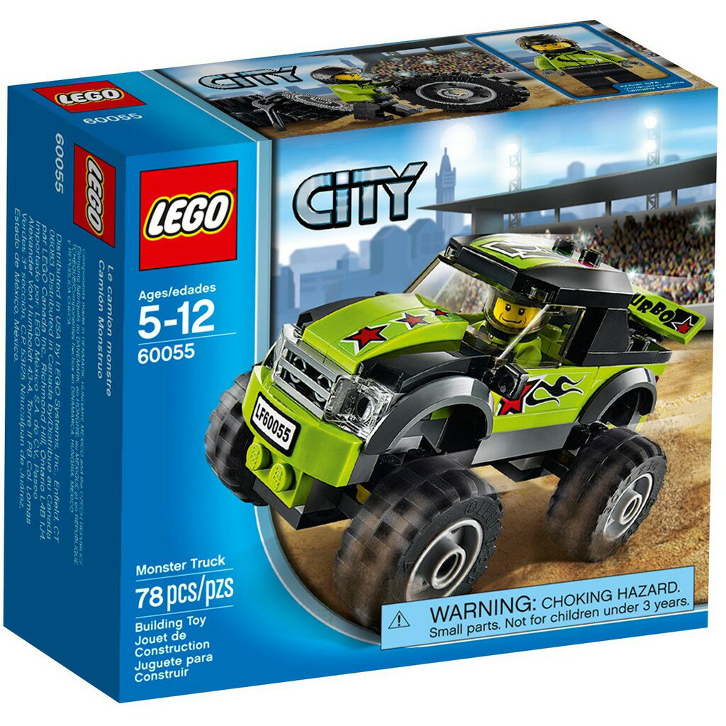 LEGO 樂高 CITY 城市系列 怪獸卡車 60055