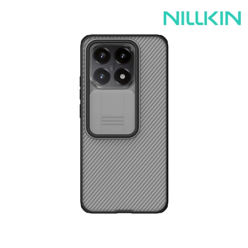 NILLKIN Xiaomi 小米 15T 黑鏡 Pro 保護殼(透黑) 保護套 手機殼 雙料殼 鏡頭保護 鏡頭防塵蓋 鏡頭蓋