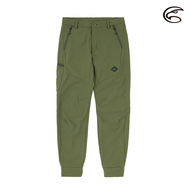 ADISI 男SORONA撥水耐磨輕抗風縮口機能長褲AP2121020 (S-2XL) / 束口褲 縮口褲 環保紗 防潑水 四面彈 耐磨 快乾 登山健行 8