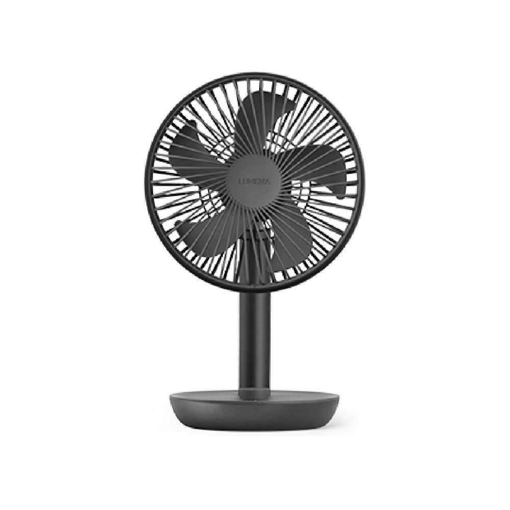 桌上型擺頭隨行風扇 LUMENA STAND 3Z 深灰 NITORI宜得利家居