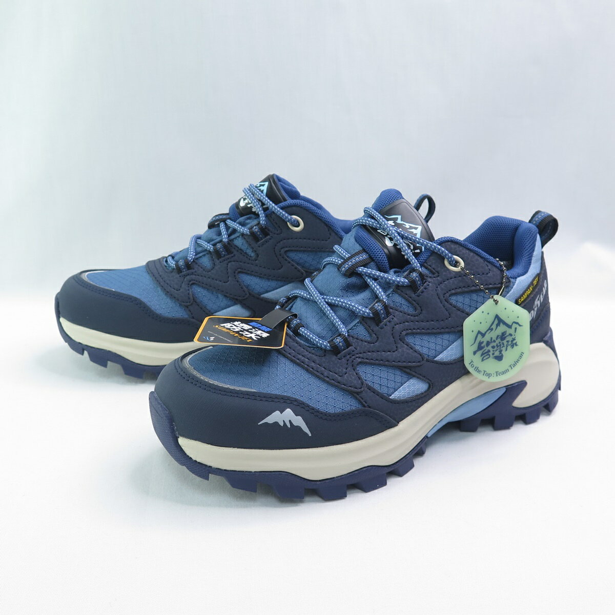 GOODYEAR GAMO53466 男女 動態防水戶外鞋 防潑水 運動鞋 藍【iSport愛運動】
